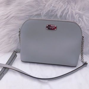 🖤Michael Kors Pearl Grey Crossbody Purse